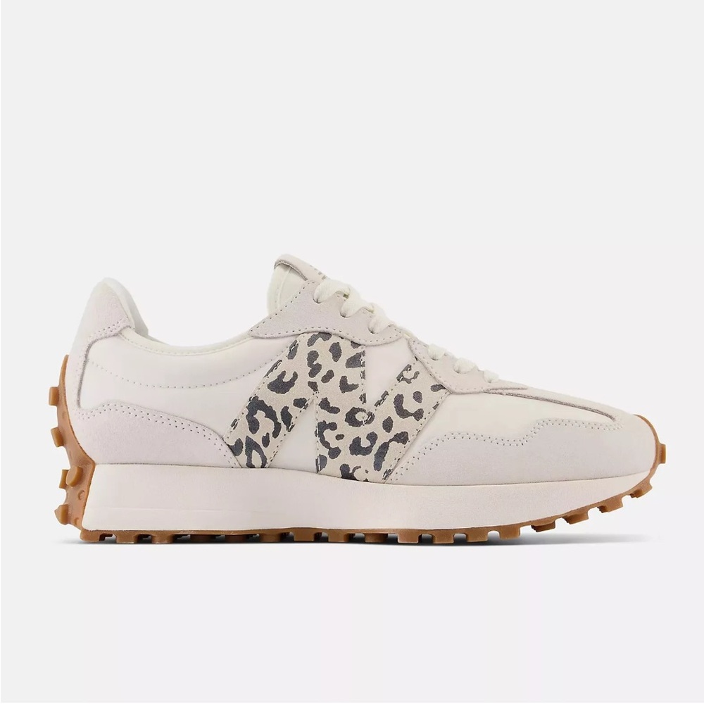 New Balance 327 Sea Salt | Leopard Sneakers Size 9